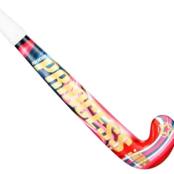 Hockeystick-Princess Hockey  Woodcore hockeystick junior marble pink - 18 inch