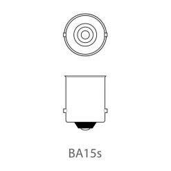 ProPlus BA15s 12V 5W halogeenlamp set van 2 stuks< Verlichting Carrosserie