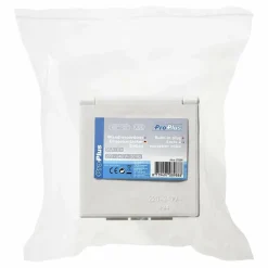 Camping Elektra-ProPlus CEE wandinvoerdoos vierkant wit