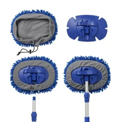 Schoonmaakartikelen-ProPlus Chenille microvezel wasborstel hoes