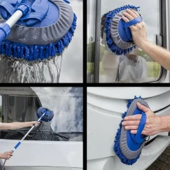 Schoonmaakartikelen-ProPlus Chenille microvezel wasborstel hoes