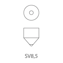 Verlichting Carrosserie-ProPlus C5W 12V 5W halogeenlamp set van 2 stuks