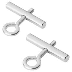 Voortent Accessoires-ProPlus Eindstop voor tentrail 5-6 mm set van 2 stuks