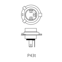 ProPlus H4 55-60W 12V halogeenlamp< Verlichting Carrosserie