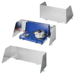 ProPlus Kookwindscherm 3-delig staal< Accessoires