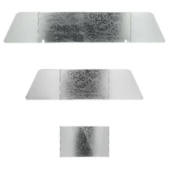 ProPlus Kookwindscherm 3-delig staal< Accessoires