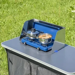 ProPlus Kookwindscherm 3-delig staal< Accessoires