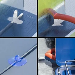 ProPlus Kookwindscherm 3-delig staal< Accessoires