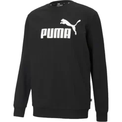 Puma Essentials Big Logo sweater heren black< Truien & Vesten