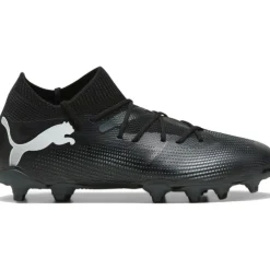 Puma FUTURE 7 MATCH FG AG voetbalschoenen junior black white< Voetbalschoenen