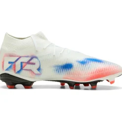 Voetbalschoenen-Puma Future 8 Pro FG - AG voetbalschoenen white black glowing red
