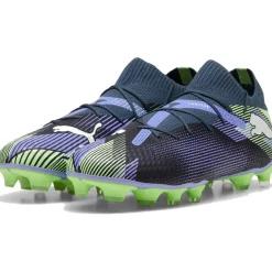 Puma Future 7 PRO FG AG voetbalschoenen heren grey skies white fizzy< Voetbalschoenen