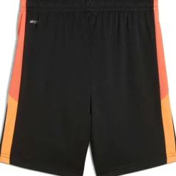 Voetbalkleding-Puma IndividualFINAL voetbalbroekje junior black heat fire