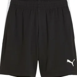 Voetbalkleding-Puma IndividualLIGA voetbalbroekje junior black white ultra blue