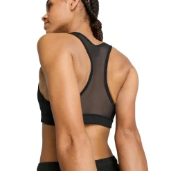 Sportbh's-Puma 4KEEPS sport bh dames black big white cat