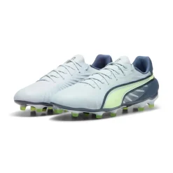 Puma KING MATCH FG AG voetbalschoenen heren frosted dew fizzy apple grey skies< Voetbalschoenen