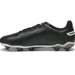 Puma KING MATCH FG AG voetbalschoenen junior Pum black white< Voetbalschoenen