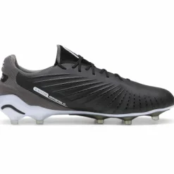 Puma KING ULTIMATE FG AG voetbalschoenen heren black white cool dark grey< Voetbalschoenen