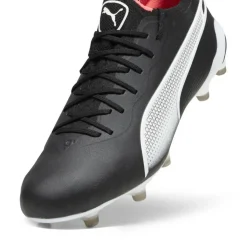 Puma King Ultimate FG AG voetbalschoenen heren black white fire orchid< Voetbalschoenen