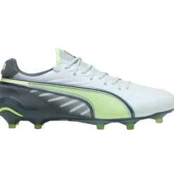 Voetbalschoenen-Puma KING ULTIMATE FG AG voetbalschoenen heren frosted dew fizzy apple grey skies
