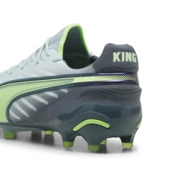 Voetbalschoenen-Puma KING ULTIMATE FG AG voetbalschoenen heren frosted dew fizzy apple grey skies