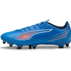 Puma Ultra 6 Play FG - AG voetbalschoenen ultra blue white glowing red< Voetbalschoenen