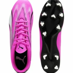 Puma ULTRA PLAY FG AG voetbalschoenen heren poison pink white black< Voetbalschoenen