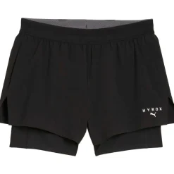 Sportbroek-Puma x HYROX 2 in 1 short dames black