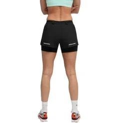 Sportbroek-Puma x HYROX 2 in 1 short dames black