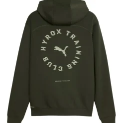 Puma x HYROX CLOUDSPUN hoodie heren dark olive< Truien & Vesten