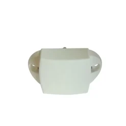 Hang- & Sluitwerk-Pushlock Binnenslot en schootplaatje maxi wit