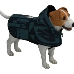 Hondenartikelen-Rainkiss Back To Black Dog Poncho regenjas hond black