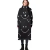 Regenkleding & -Laarzen-Rainkiss Classic Smile X Smiley regenponcho black white