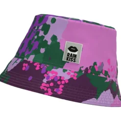 Rainkiss Digi Spring Camo Bucket regenhoed purple< Regenkleding & -Laarzen