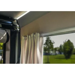 Voorwanden-Reda Adventure 145 cm voorwand gordijn grey