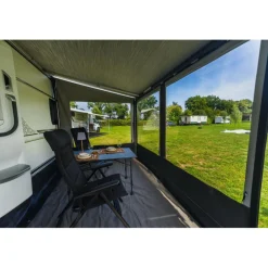 Reda Adventure 195 cm voorwand grey< Voorwanden