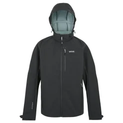 Regatta Arana softshell jas heren ash black< Outdoor Jack