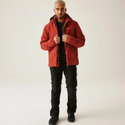 Outdoor Jack-Regatta Frelton outdoor jack heren red ochre