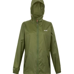 Regenkleding & -Laarzen-Regatta Pack It III regenjas dames nephrite green