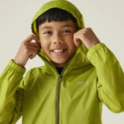 Regatta Pack It regenjas junior grenoble green< Regenkleding & -Laarzen