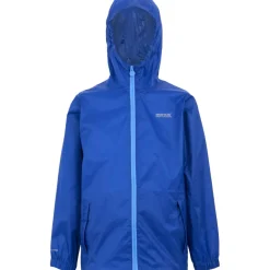 Regenkleding & -Laarzen-Regatta Pack It regenjas junior olympian blue elysium blue