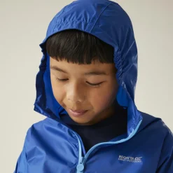 Regenkleding & -Laarzen-Regatta Pack It regenjas junior olympian blue elysium blue
