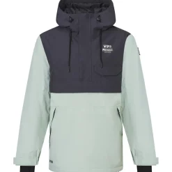 Rehall MANN-R anorak winterjas heren aqua gray< Ski Jassen|Wintersport
