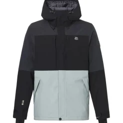 Ski Jassen|Wintersport-Rehall MAYON-R winterjas heren aqua gray