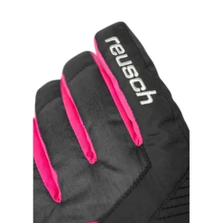 Handschoenen & Wanten|Wintersport-Reusch Bennet R-TEX XT handschoenen junior black black  melange pink glo