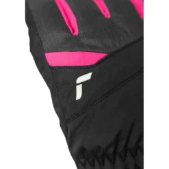 Handschoenen & Wanten|Wintersport-Reusch Bennet R-TEX XT handschoenen junior black black  melange pink glo