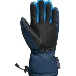 Reusch Charlie R-TEX XT handschoenen junior black dress blue saf yellow< Handschoenen & Wanten|Wintersport