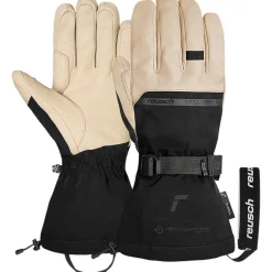 Handschoenen & Wanten|Wintersport-Reusch Duality R-WOOL handschoenen heren tan black