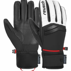 Handschoenen & Wanten|Wintersport-Reusch Dylan R-TEX XT handschoenen heren white black  fire red