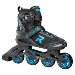 Inline Skates-Roces Sign 80 inline skates heren black cyan
